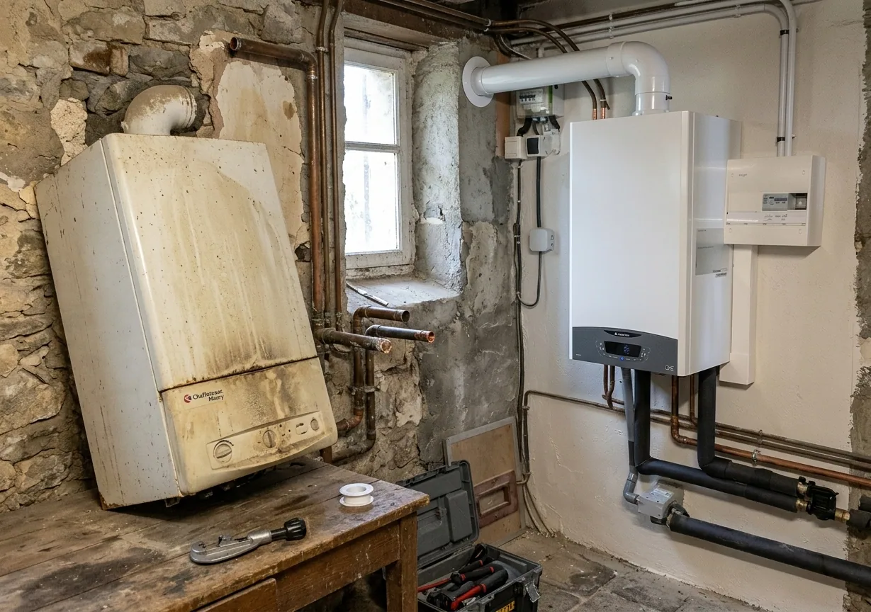 Remplacement de chaudière à Colombes